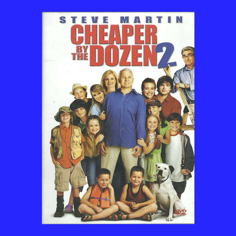 DVD - CHEAPER BY THE DOZEN 2 - REGION 2