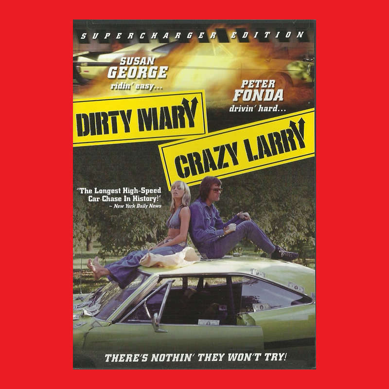 SALE! VERY RARE DVD - DIRTY MARY CRAZY LARRY - REGION 1 EDITION