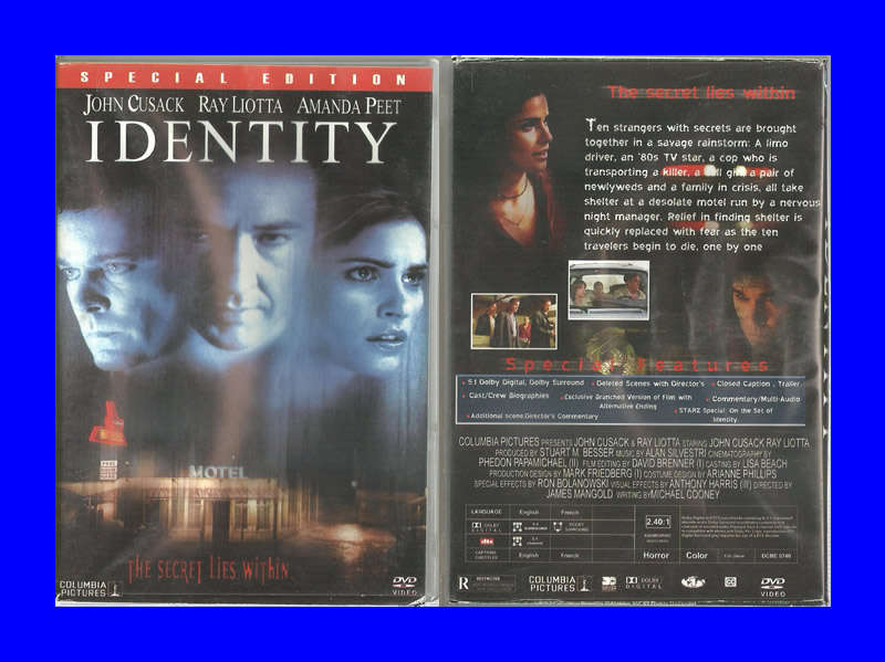 DVD - IDENTITY [REGION 1 EDITION]