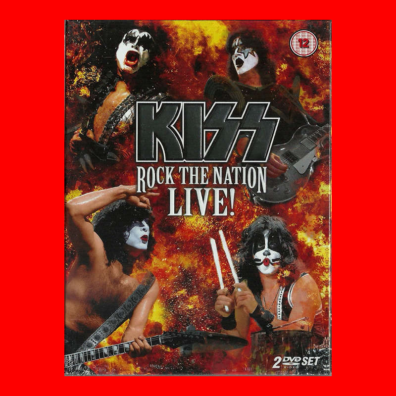HUGE DVD SALE! - KISS - ROCK THE NATION LIVE! [REGION 1 EDITION]