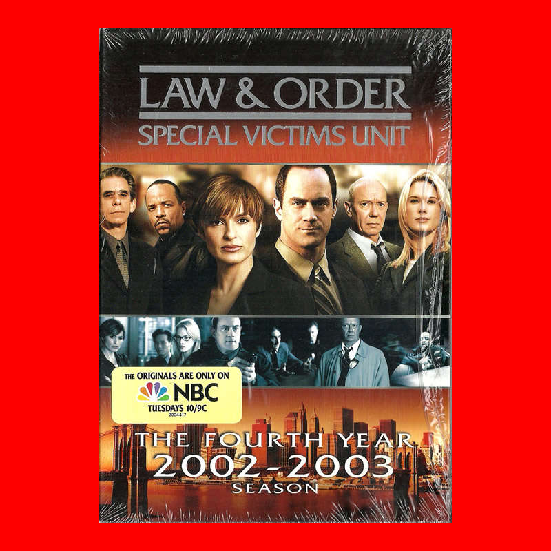 DVD - LAW & ORDER SPECIAL VICIMS UNIT - THE FOUTH YEAR [REGION 1]
