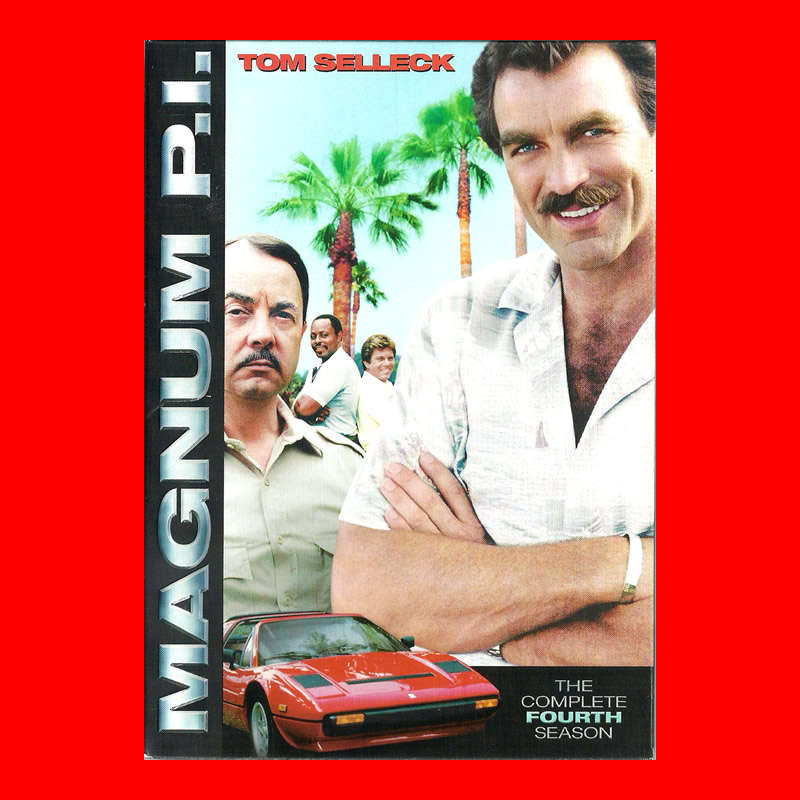 HUGE DVD SALE! - MAGNUM P.I. SEASON 4 [REGION 1 EDITION]