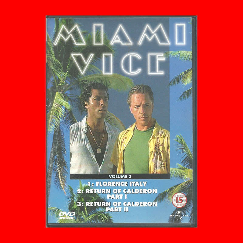 DVD  - MIAMI VICE VOLUME 2 - REGION 2 EDITION