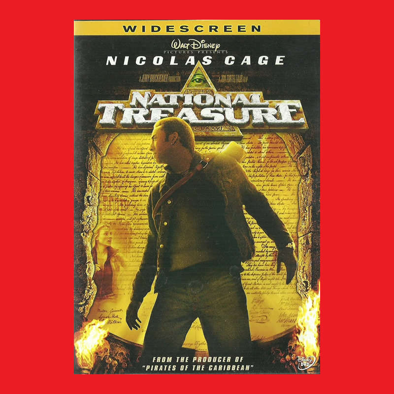 National Treasure DVD - Region 1 Edition