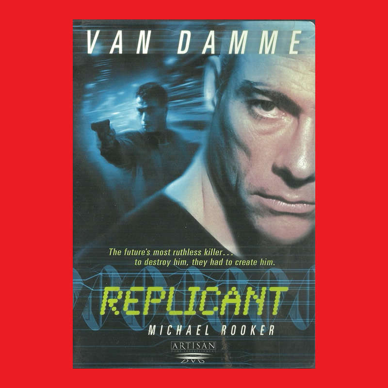 DVD - VAN DAMME - REPLICANT - REGION 1 EDITION