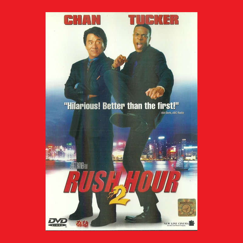 DVD - RUSH HOUR 2  -  REGION 2 EDITION
