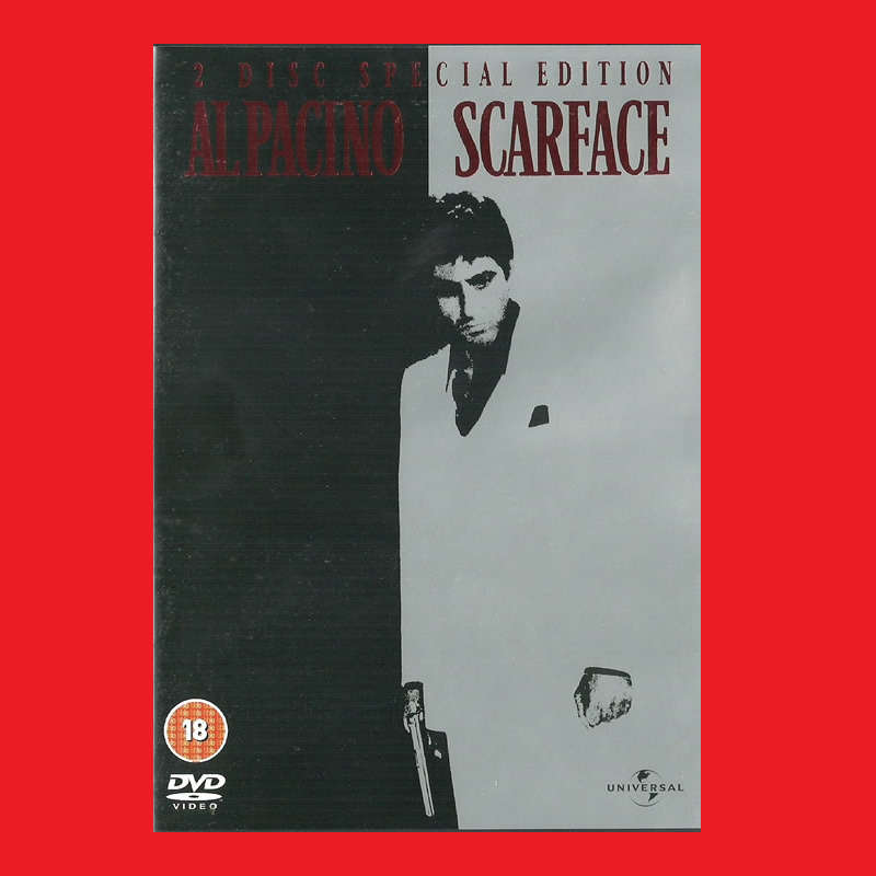 DVD - SCARFACE  -  REGION 2 EDITION