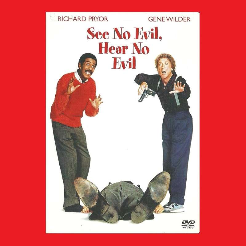 SALE! RARE DVD - SEE NO EVIL, HEAR NO EVIL - REGION 1 (NEW)