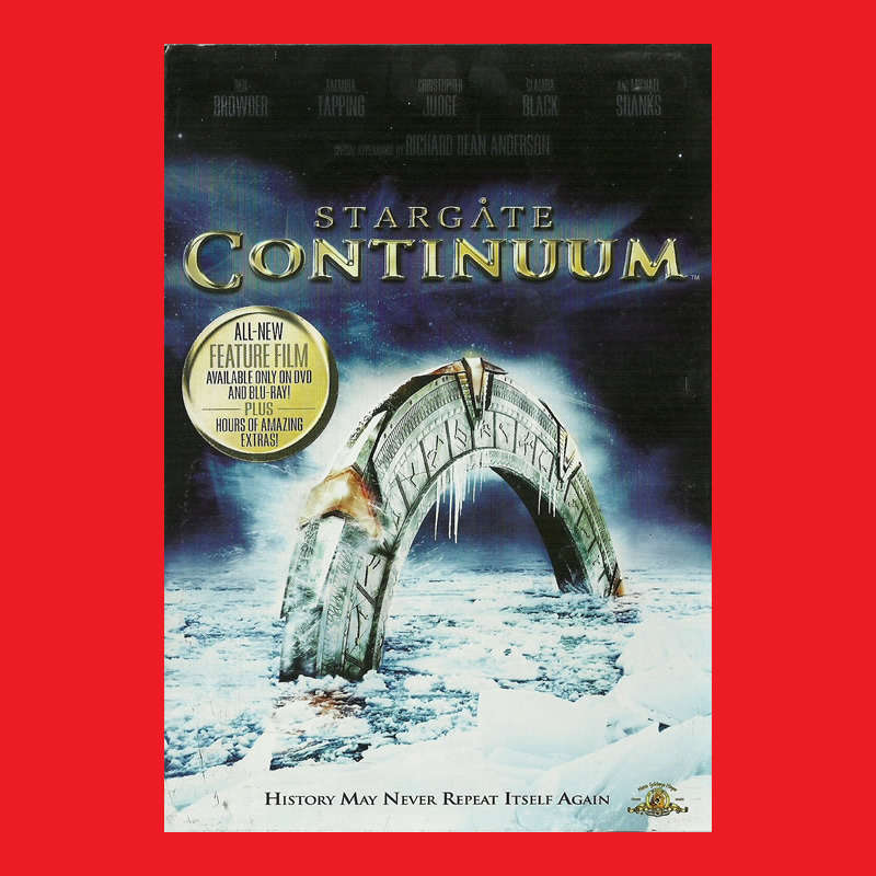 Stargate Continuum DVD - Region 1 Edition