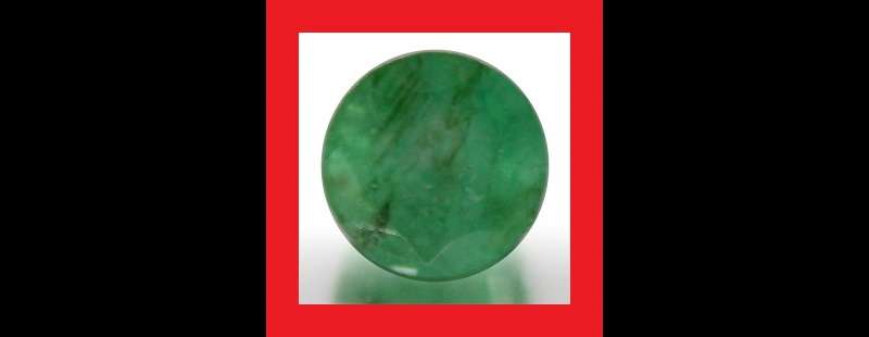 EMERALD - RICH GREEN ROUND FACET - 0.15cts
