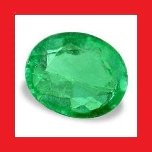 EMERALD [Nigeria] - NICE GREEN OVAL FACET - 0.32cts