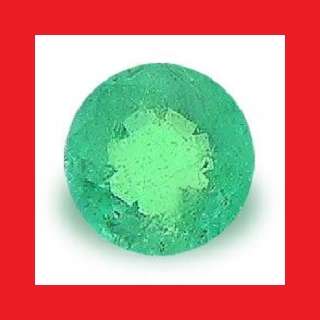Emerald [Brazil] - Faceted Round Shape - 0.235cts