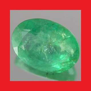 Emerald [Zambia] - Faceted  Oval Shape - 0.82cts