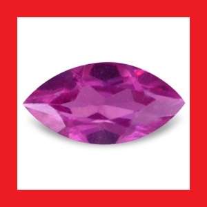 GARNET [Umbalite] - Faceted Purple Red Marquise Shape - 0.45cts