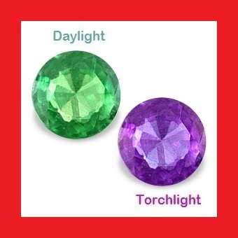 GARNET (Africa) - Faceted Colour Change Round Shape - 0.14cts