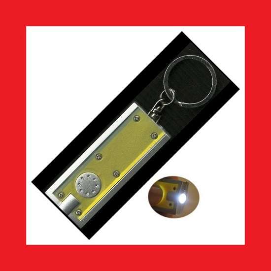 KEYRING WITH BRIGHT LED LIGHT