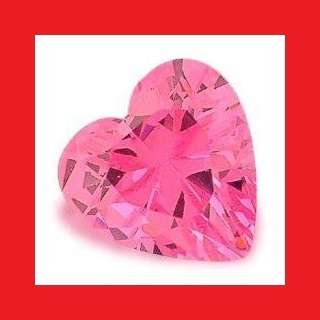 Kunzite [Created] - Faceted Heart Shape - 1.00cts