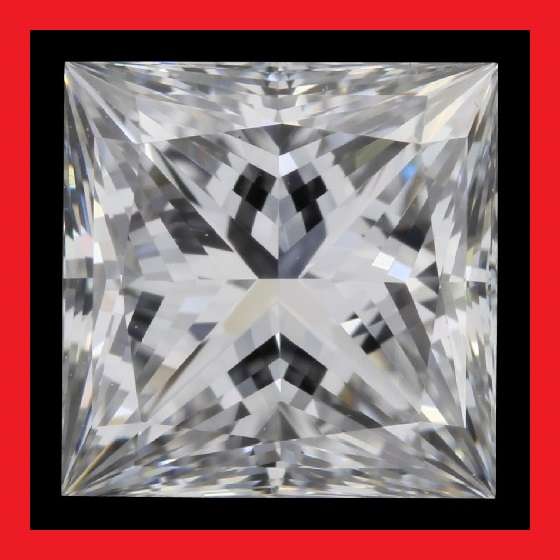 SAPPHIRE [Created] - Faceted Square Shape Princess Cut - 32.08cts