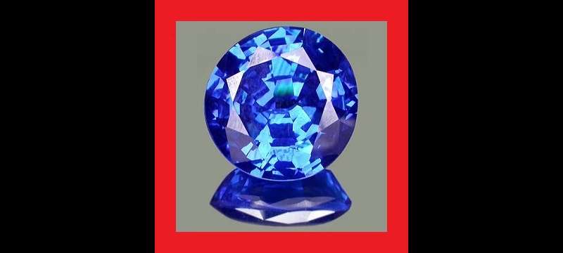 SPINEL - Cornflower Blue Faceted Round Shape - 0.17cts