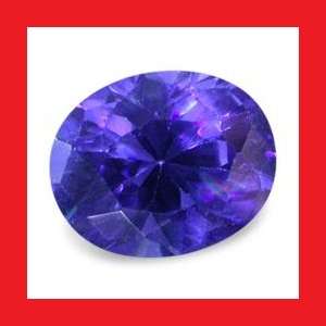 TANZANITE [Created] - FACETED OVAL SHAPE - 1.96cts