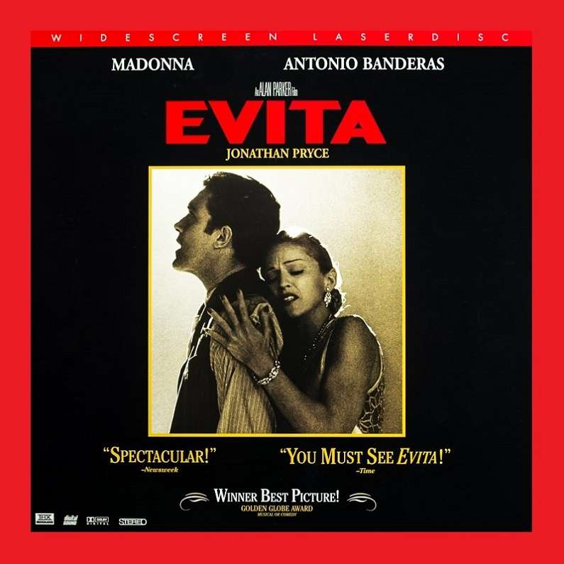 LASERDISC - EVITA (WIDESCREEN EDITION)