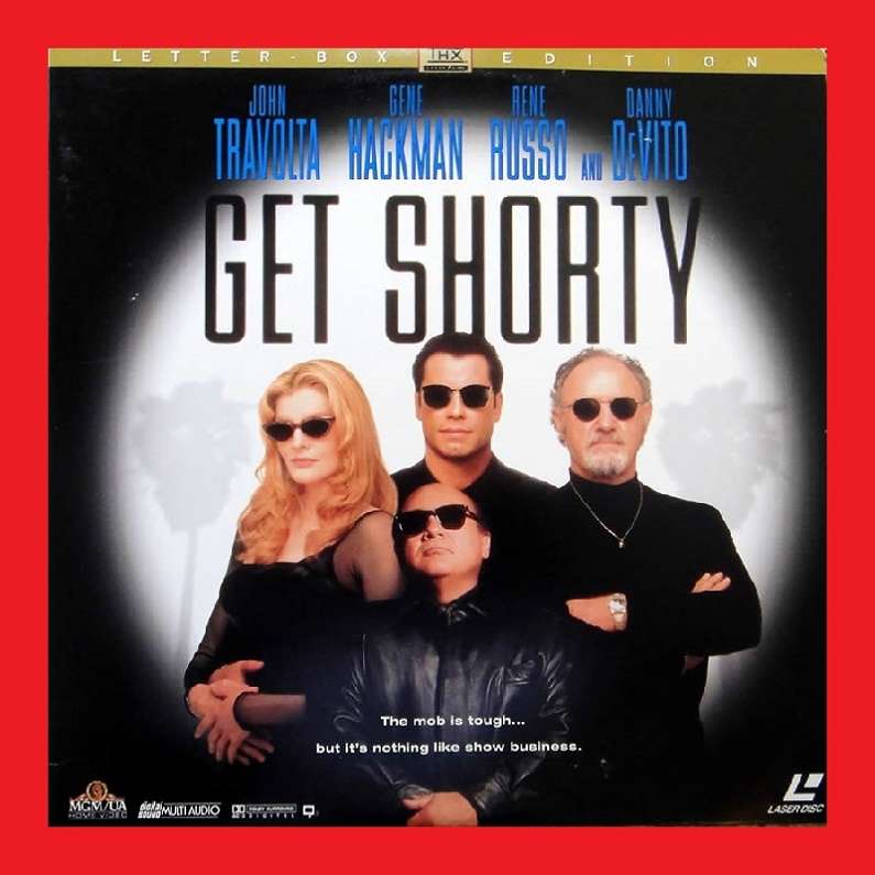 LASERDISC - GET SHORTY [LETTER-BOX EDITION]