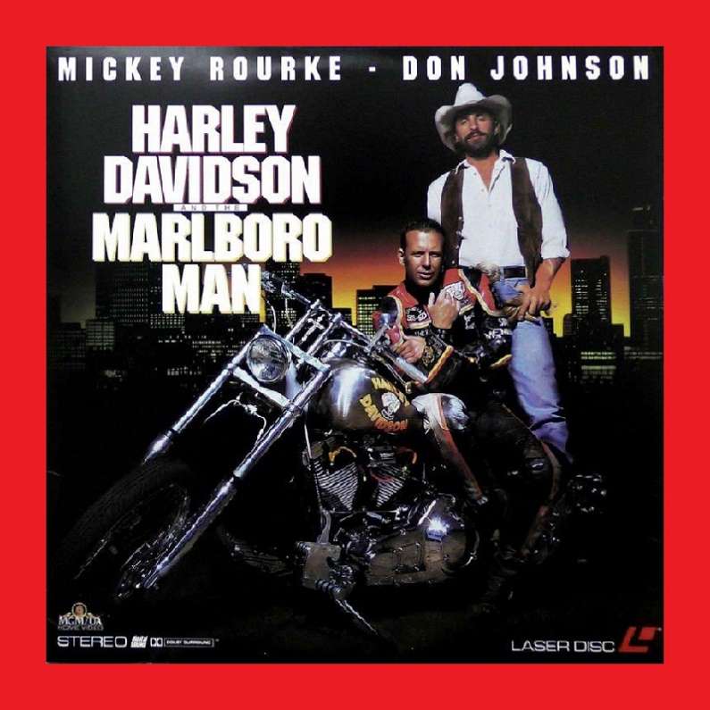 LaserDisc - Harley Davidson And The Marlboro Man (1991)