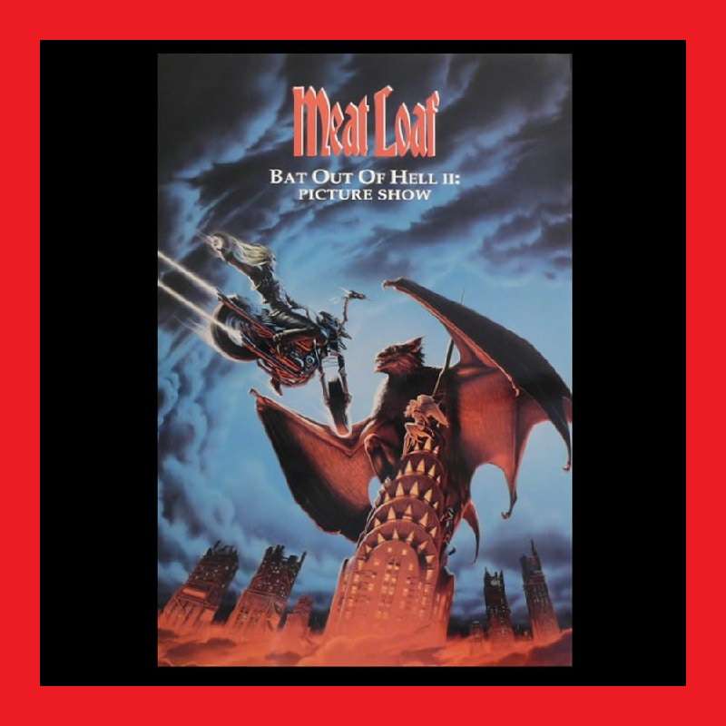 LASERDISC - MEAT LOAF - BAT OUT OF HELL II PICTURE SHOW