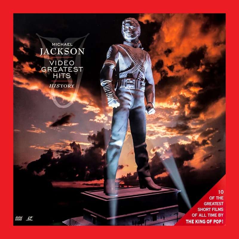 LASERDISC - MICHAEL JACKSON VIDEO GREATEST HITS [HISTORY]