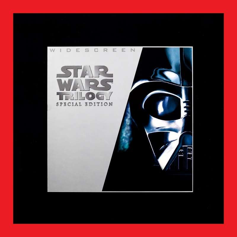 RARE LASER DISC BOX SET - STAR WARS TRILOGY [WIDESCREEN SPECIAL EDITION]