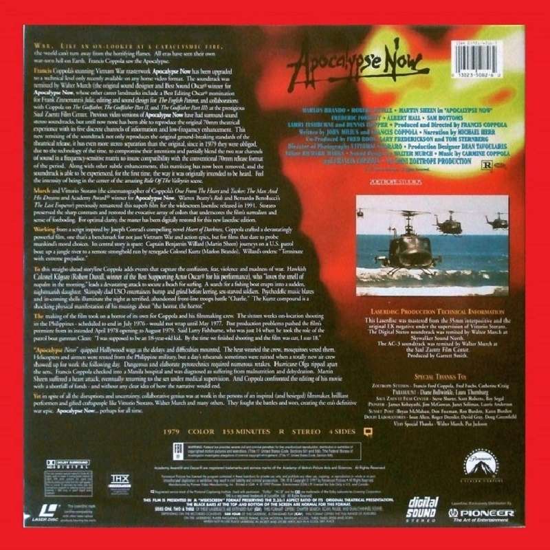 LaserDisc - Apocalypse Now (Remastered)