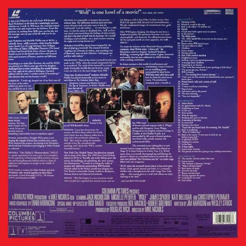 LaserDisc - Wolf (1994)