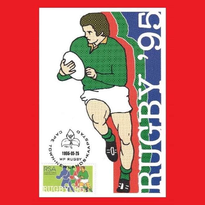 Rugby World Cup 1995 Postcard Newlands 1995/05/25