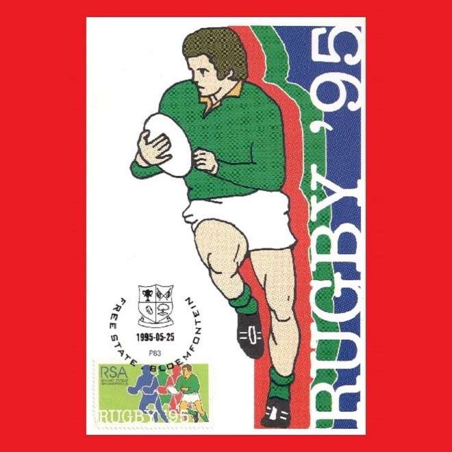 Rugby World Cup 1995 Postcard Free State 1995/05/25