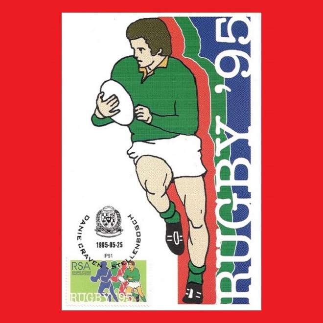 Rugby World Cup 1995 Postcard Set 1995/05/25
