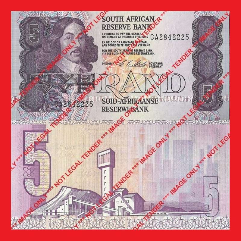 C.L. Stals R5 1st Issue UNC Banknote Serial CA2842225