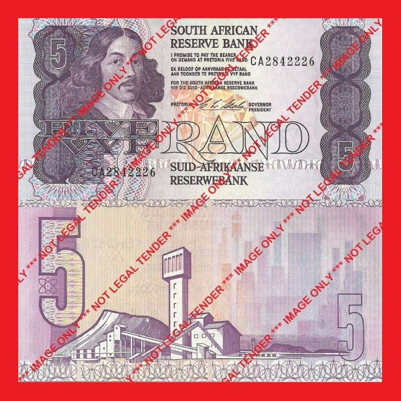 C.L. Stals R5 1st Issue UNC Banknote Serial CA2842226