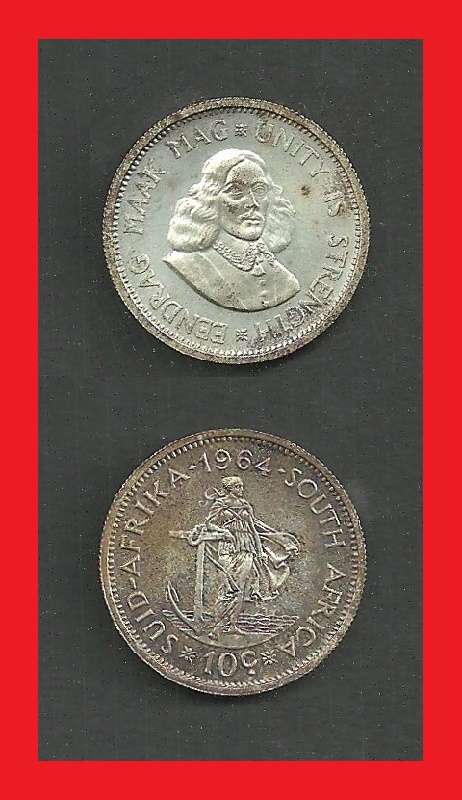 1964 Long Proof Set In Original SA Mint Box