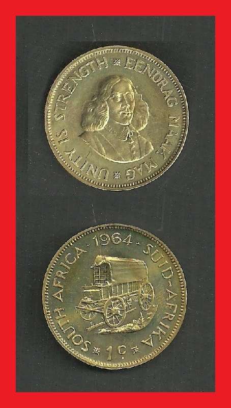 1964 Long Proof Set In Original SA Mint Box