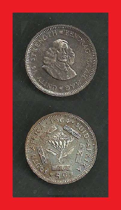 1964 Long Proof Set In Original SA Mint Box