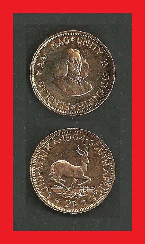 1964 Long Proof Set In Original SA Mint Box