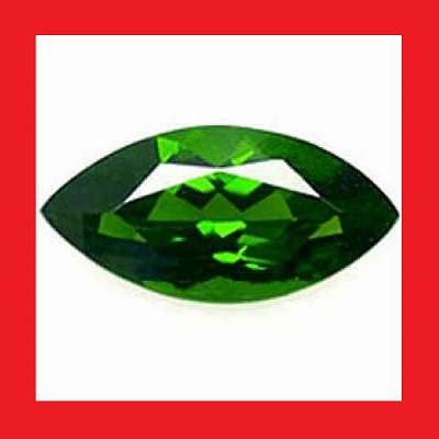 DIOPSIDE [Russia] - Faceted Marquise Shape - 0.42cts
