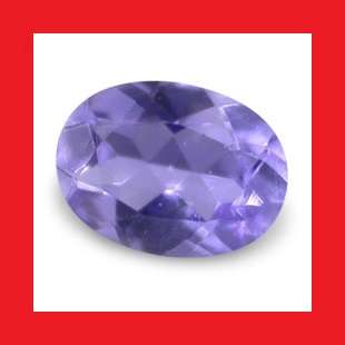 IOLITE - FINE BLUE VIOLET OVAL CUT - 0.125cts