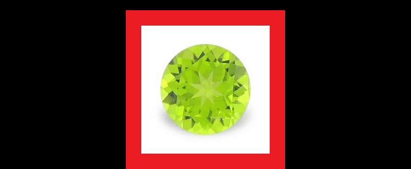 PERIDOT - NICE GREEN ROUND FACET - 0.32cts
