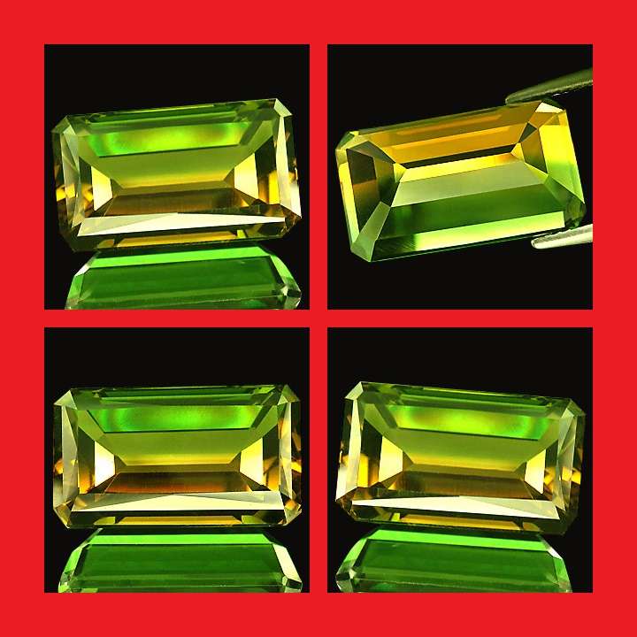 Quartz [Brazil] - Faceted Rectangle Shape - 13.75cts