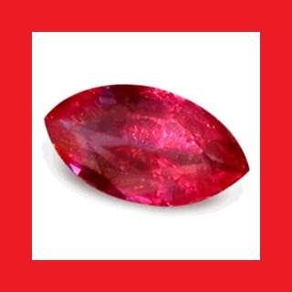 Ruby [Thailand] - Faceted Marquise Shape - 0.11cts