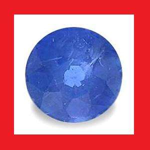 Sapphire (Thailand) - Fine Blue Round Facet - 0.265cts