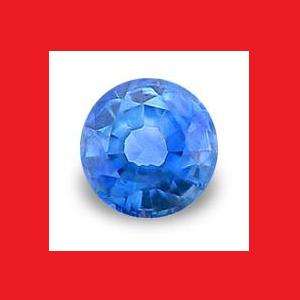 Sapphire (Natural Ceylon) - Cornflower Blue Round Facet - 0.13cts