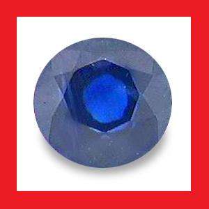 Sapphire (Natural Africa) - Top Blue Round Facet - 0.280cts
