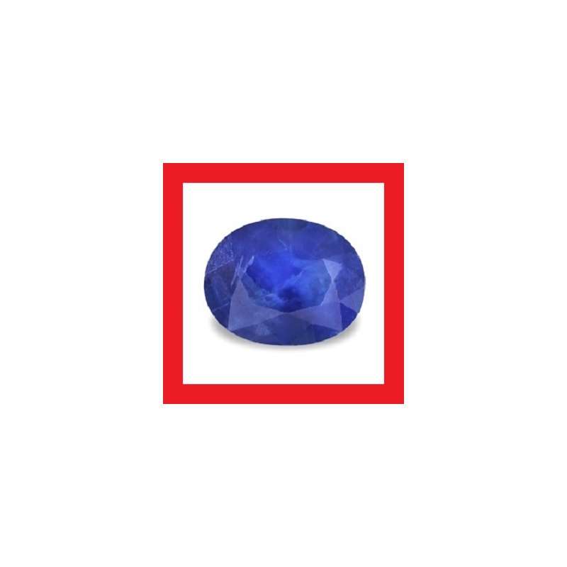 SAPPHIRE (Australia) - DEEP BLUE OVAL FACET - 1.275cts